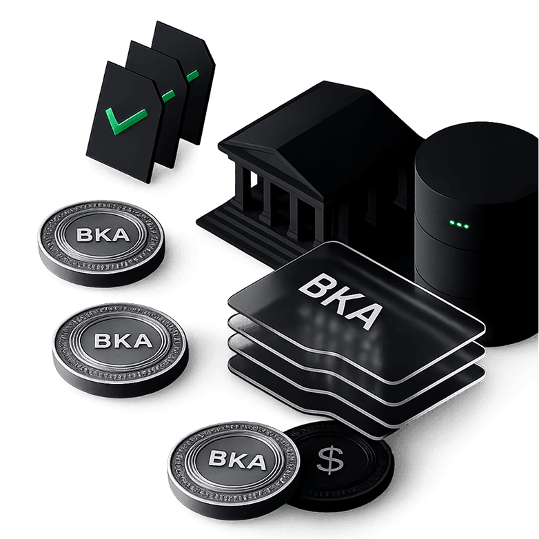 BKA settlement token illustration